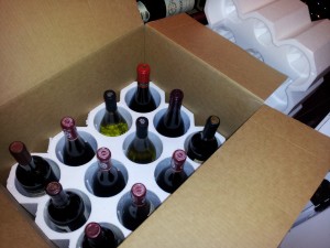 Styro Wine Shipper Box